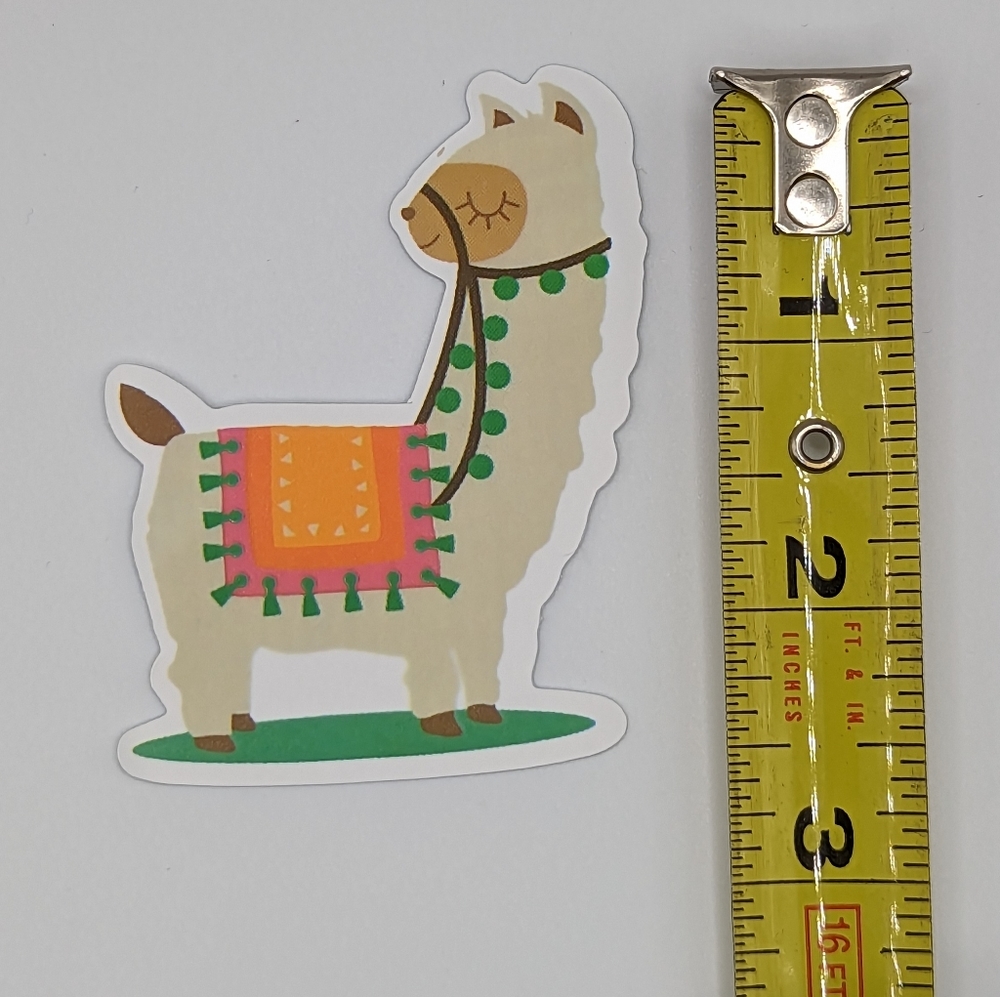 Llama Sticker - Picture 2 of 2